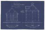 Dessin d'architecture (Ice House & Refrigerators for Vict. Park)