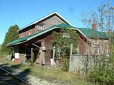 Ancienne gare de Routhierville. Vue arrière