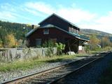 Ancienne gare de Routhierville. Vue latérale