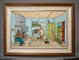 Peinture (Laveuse aux jours d'antan)