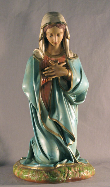 Ce Qui Nous Lie Voirfilm Statuette de crèche (Vierge Marie) - Répertoire du patrimoine culturel