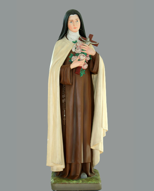 Statue religieuse (Sainte Thérèse de l'Enfant Jésus) Répertoire du