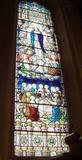 Vitrail (Ascension de la Vierge)