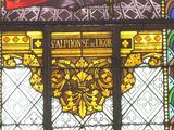 Vitrail (Saint Alphonse de Ligori)