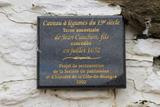 Caveau à légumes. Plaque