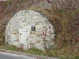 Caveau à légumes. Vue d'angle