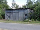 Maison du Rang de la Pointe-Lévis. Remise. Vue avant