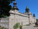Collège de Sainte-Anne-de-la-Pocatière. Vue d'angle