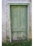 Grange. Porte. Vue avant