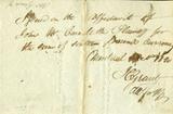 Document (Warrant against William McKenzie at the request of John McConnell)