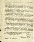 Document (Manifeste de John Coltman aux électeurs de Hampshire)