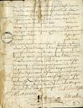 Document (Compte de D'Auteuil à Madame d'Argenteuil pour paquets donnés à des sauvages)