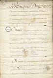 Document (Commission d¿enseigne de la milice à Pierre Guy)