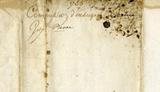 Document (Commission d¿enseigne de la milice à Pierre Guy)