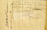 Document (Billet promissoire de madame de Ramezay au curé de Terrebonne, pour les funérailles de M. de La Corne)