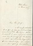 Document (Lettre de Cécile Baby à George Baby)