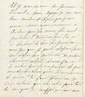 Document (Lettre de Cécile Baby à George Baby)