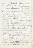 Document (Lettre de Cécile Baby à Hélène Baby)