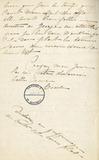 Document (Lettre de Cécile Baby à Hélène Baby)