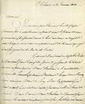 Document (Lettre de D. Debartzch à Thomas McCord)