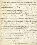 Document (Lettre de D. Debartzch à Thomas McCord)