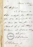 Document (Lettre de A. A. Dorion à W. Dorion)