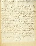 Document (Lettre de Samuel Gerrard à Thomas Aston Coffin)