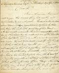 Document (Lettre de Samuel Gerrard à Thomas Manners)