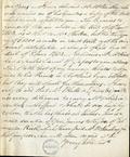 Document (Lettre de Samuel Gerrard à Thomas Manners)