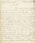 Document (Lettre de Samuel Gerrard à Thomas Manners)