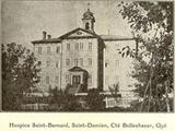Ancien hospice de Saint-Damien. Hospice St-Bernard sur une carte postale de 1919
