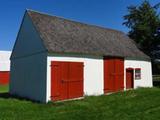 Remise du manoir seigneurial de Beaumont. Vue avant