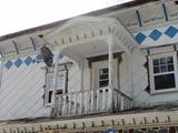 12, rue Principale. Détail de la balustrade. Vue avant