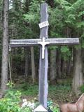 Croix de chemin de la Route-du-Rang-Sainte-Marie. Vue avant