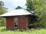 Ancienne gare de Langlois Siding. Vue arrière