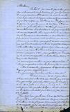 Lettre du Chevalier d'Estimauville à Mme Panet-Berczy, page 1