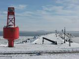 Le quai en hiver