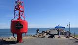 Site patrimonial de la plage et du quai de Saint-Irénée. Vue générale