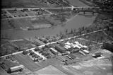 Vue aérienne de l'usine Casavant Frères à Saint-Hyacinthe