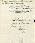 Lettre de André de Chavigny de Lachevrotière à Duval, page 2