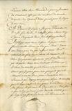 Testament olographe de M. de St-Ours, page 3