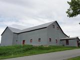110, chemin de la Rivière-Etchemin. Grange au , Vue d'ensemble