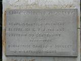 Plaque commémorative sur la croix de la Montagne, Vue d'ensemble