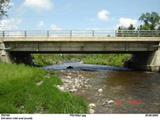 Pont du ruisseau à l'Eau Chaude. Vue latérale (élévation ouest, côté aval)