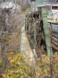 Pont des Abénaquis. Vue de détail