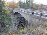 Pont Sainte-Catherine. Vue latérale ouest