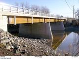 Pont Galipeau. Profil sud amont.