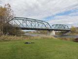 Pont Taschereau. Vue générale profil amont ouest