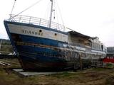Bateau Le Saint-André. Vue générale avant restauration