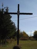 Croix sur le chemin de la rivière Verte